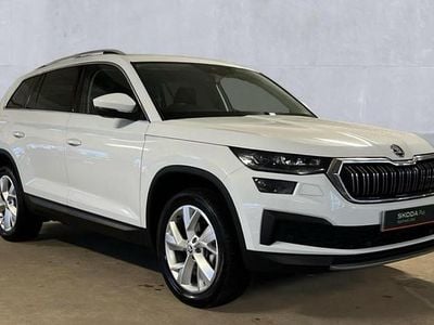 Used Skoda Kodiaq SE L Executive 150 HP (110 kW) 2024 Moon white metallic SUV