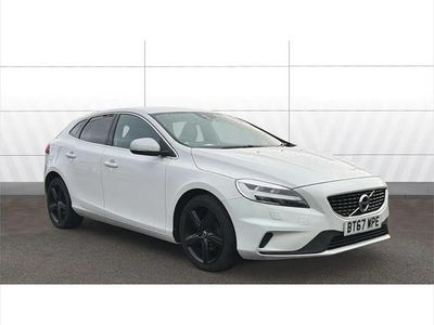 White Used 2017 Volvo V40 R-Design Hatchback | £9,178 (Fair price)