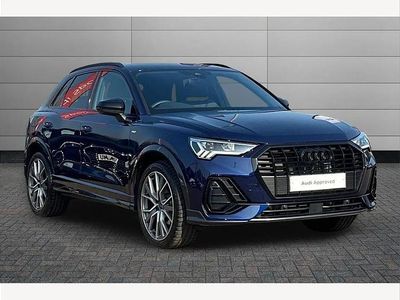 Used Audi Q3 Black Edition 150 HP (110 kW) 2025 Blue SUV