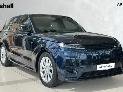 Used Land Rover Range Rover Sport SE Dynamic 400 HP (294 kW) 2022 Portofino blue SUV