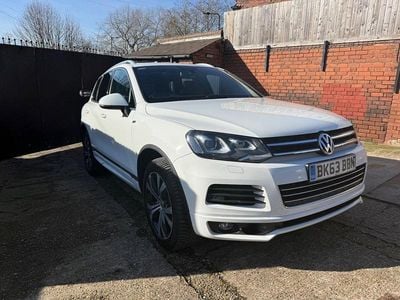 Used VW Touareg R-line 245 HP (180 kW) 2014 White SUV