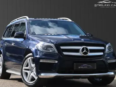 Käytetty Mercedes GL350 AMG 258 HP (189 kW) 2014 Sininen Katumaasturi