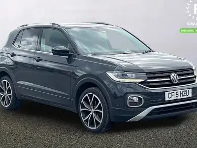 Usado VW T-Cross SEL 116 HP (85 kW) 2019 Cinzento SUV