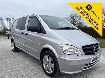 Used Mercedes Vito 136 HP (100 kW) 2014 Silver Van