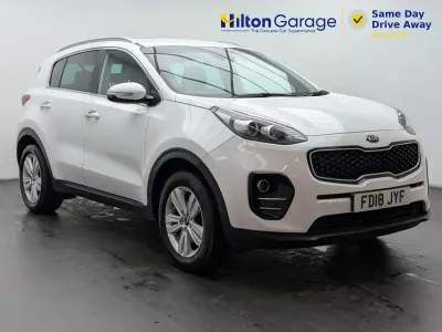 Used Kia Sportage 130 HP (95 kW) 2018 White SUV