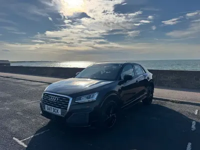 Used Audi Q2 S-Line 150 HP (110 kW) 2017 Black SUV