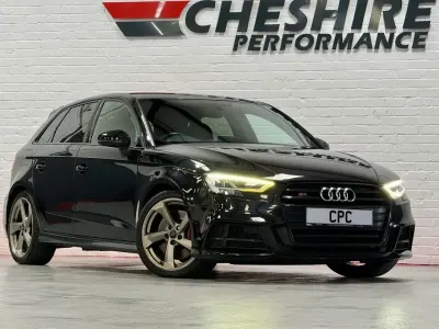 Used Audi S3 Sportback Black Edition 306 HP (225 kW) 2017 Black Hatchback