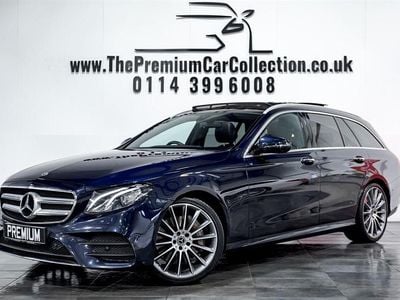 Used Mercedes E350 AMG Line Premium 2018 Blue Estate