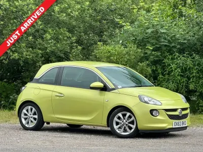 Used Vauxhall Adam Jam 70 HP (51 kW) 2013 Yellow Hatchback