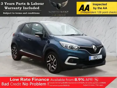 Gebraucht Renault Captur Iconic 90 PS (66 kW) 2019 Blau SUV