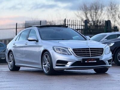 Used Mercedes S350L AMG line 2015 Silver Sedan