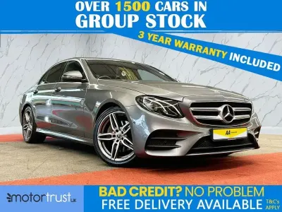 Begagnad Mercedes E200 AMG line 184 HK (135 kW) 2019 Grå Sedan