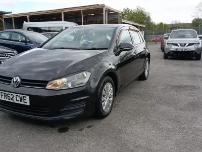 Used VW Golf VII S 2013 Black Hatchback