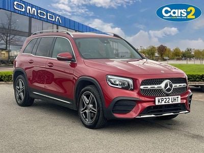 Used Mercedes GLB200 AMG line 161 HP (118 kW) 2022 Red SUV