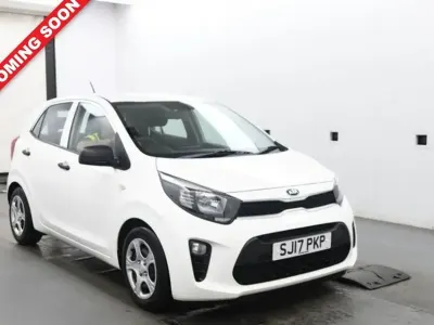 Used Kia Picanto 66 HP (48 kW) 2017 White Hatchback