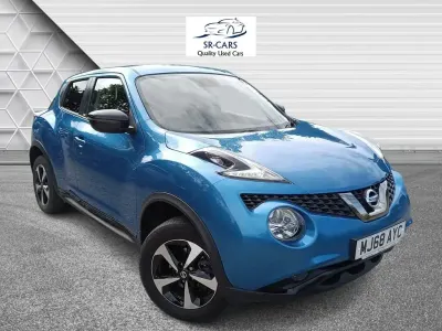Used Nissan Juke 112 HP (82 kW) 2018 Blue SUV