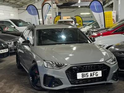 Used Audi A4 Black Edition 190 HP (139 kW) 2020 Grey Estate