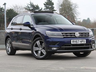 Used VW Tiguan SEL 180 HP (132 kW) 2017 Blue SUV