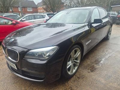 Used BMW 740L M Sport 2013 Black Sedan
