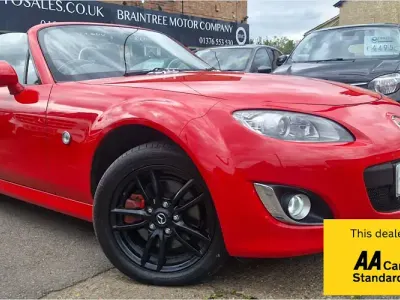 Used Mazda MX5 126 HP (92 kW) 2011 Red Cabriolet