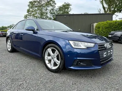 Used Audi A4 2017 Blue Sedan