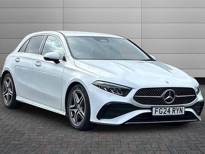 Used Mercedes A180 Executive 136 HP (100 kW) 2024 Polar white Hatchback