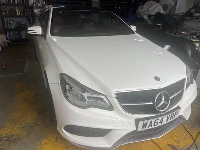 Used Mercedes E220 AMG 2014 White Coupe