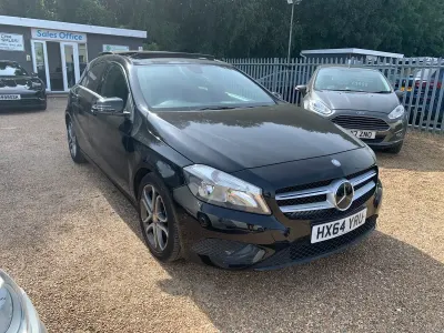 Used Mercedes A200 136 HP (100 kW) 2014 Black Hatchback