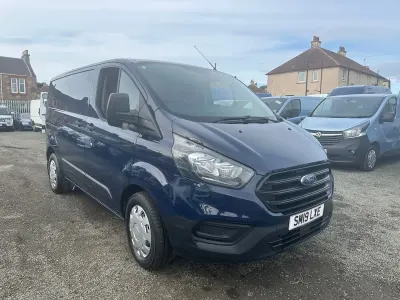 Used Ford Transit Custom 130 HP (95 kW) 2019 Blue Van