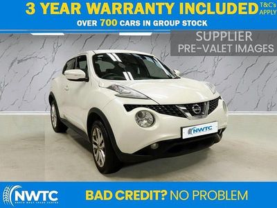 Used Nissan Juke N-Connecta 115 HP (84 kW) 2017 White SUV