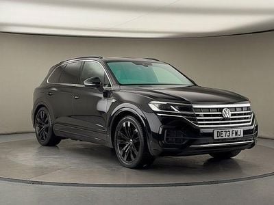 Black Used 2023 VW Touareg R-line SUV | £38,500 (Fair price)
