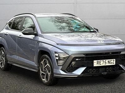 Second-hand Hyundai Kona N Line 120 CP (88 kW) 2025 Albastru SUV