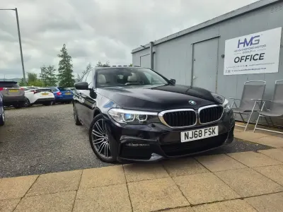 Used BMW 520 M Sport 190 HP (139 kW) 2018 Black Sedan