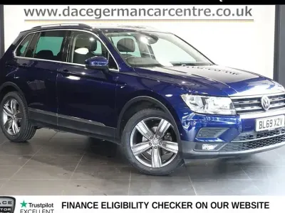 Used VW Tiguan Match 130 HP (95 kW) 2020 Blue SUV