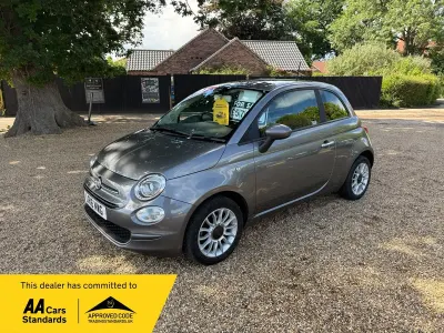 Used Fiat 500 Pop Star 69 HP (50 kW) 2016 Grey Hatchback