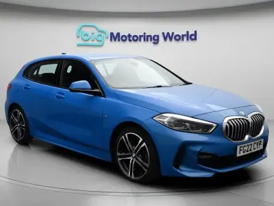 Used BMW 116 M Sport 116 HP (85 kW) 2022 Blue Hatchback