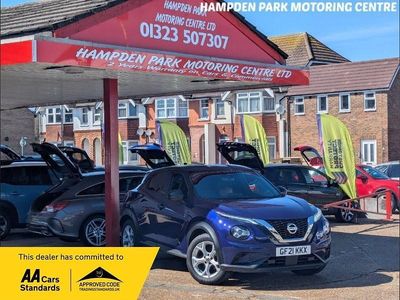 Used Nissan Juke N-Connecta 113 HP (83 kW) 2021 Blue SUV