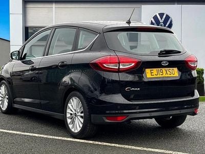 Used Ford C-MAX Titanium 128 HP (94 kW) 2019 Black MPV