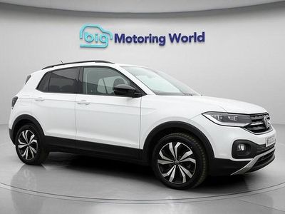 Used VW T-Cross Black Edition 110 HP (80 kW) 2022 White SUV