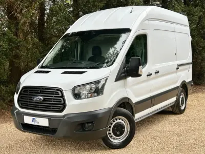 Used Ford Transit 130 HP (95 kW) 2019 White Van