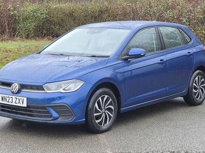 Used VW Polo S 95 HP (69 kW) 2023 Blue Hatchback