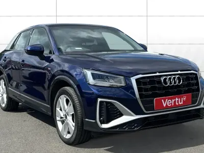 Used Audi Q2 S-Line 150 HP (110 kW) 2023 Blue SUV
