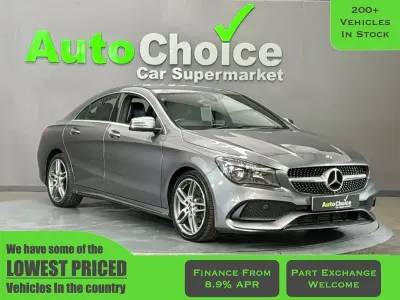 Begagnad Mercedes CLA180 AMG line 122 HK (89 kW) 2018 Grå Sedan