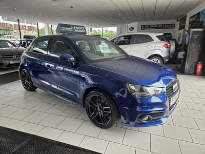 Used Audi A1 S-Line 2013 Blue Hatchback