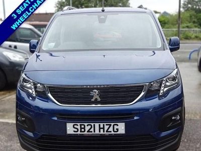 Used Peugeot Rifter Access 101 HP (74 kW) 2021 Blue MPV
