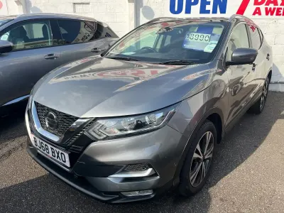 Used Nissan Qashqai N-Connecta 2018 Grey SUV