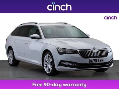White Used 2020 Skoda Superb SE L Estate | £15,999 (Fair price)