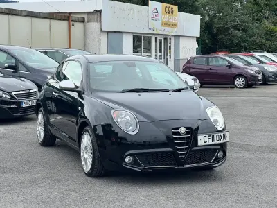 Used Alfa Romeo MiTo Veloce 100 HP (73 kW) 2011 Black Hatchback