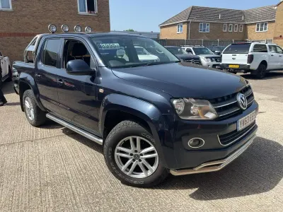 Used VW Amarok Trendline 2014 Blue Pickup