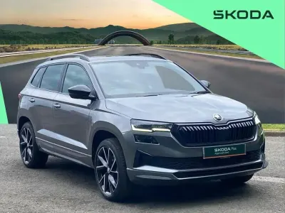 Used Skoda Karoq SportLine 190 HP (139 kW) 2023 Grey SUV